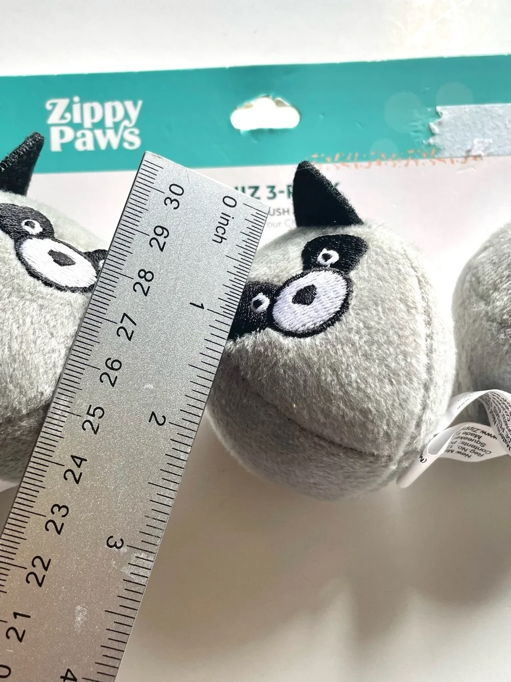 Plush Pet Toys Raccoon & Hedgehog Zippy Paws